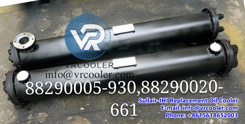 Sullair oil cooler 88290005-930, 88290020-661