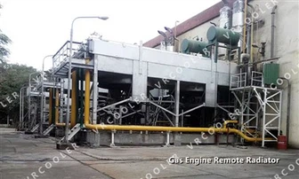 CAT kaasumoottorin kaukojäähdytin