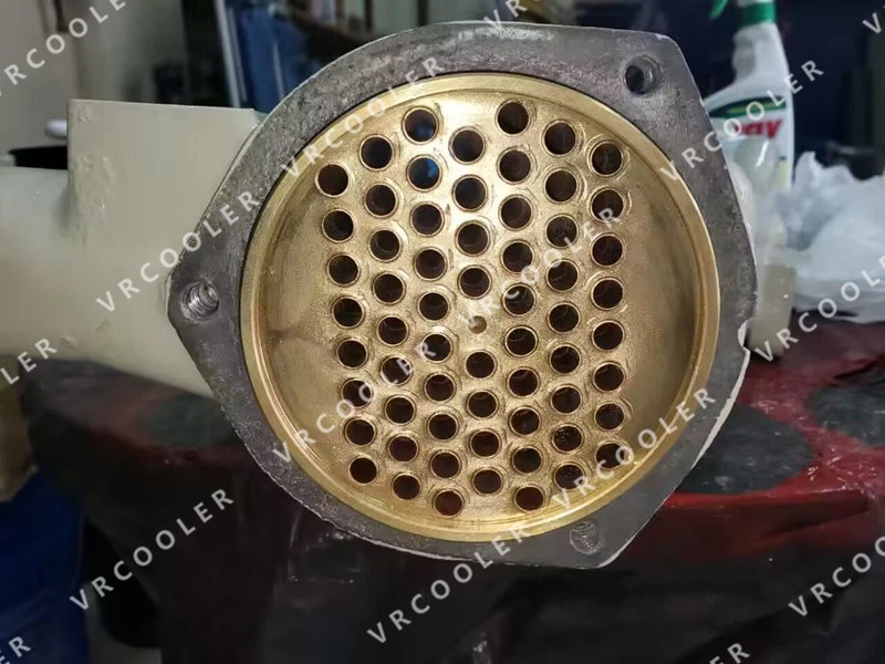 Aftercooler core for a 6bt cummins marine engine Aftercooler core for a 6bt cummins marine engine