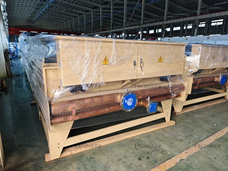 High and low temperature dry coolers for Jenbacher 620 GS N gas engine High and low temperature dry coolers for Jenbacher 620 GS N gas engine